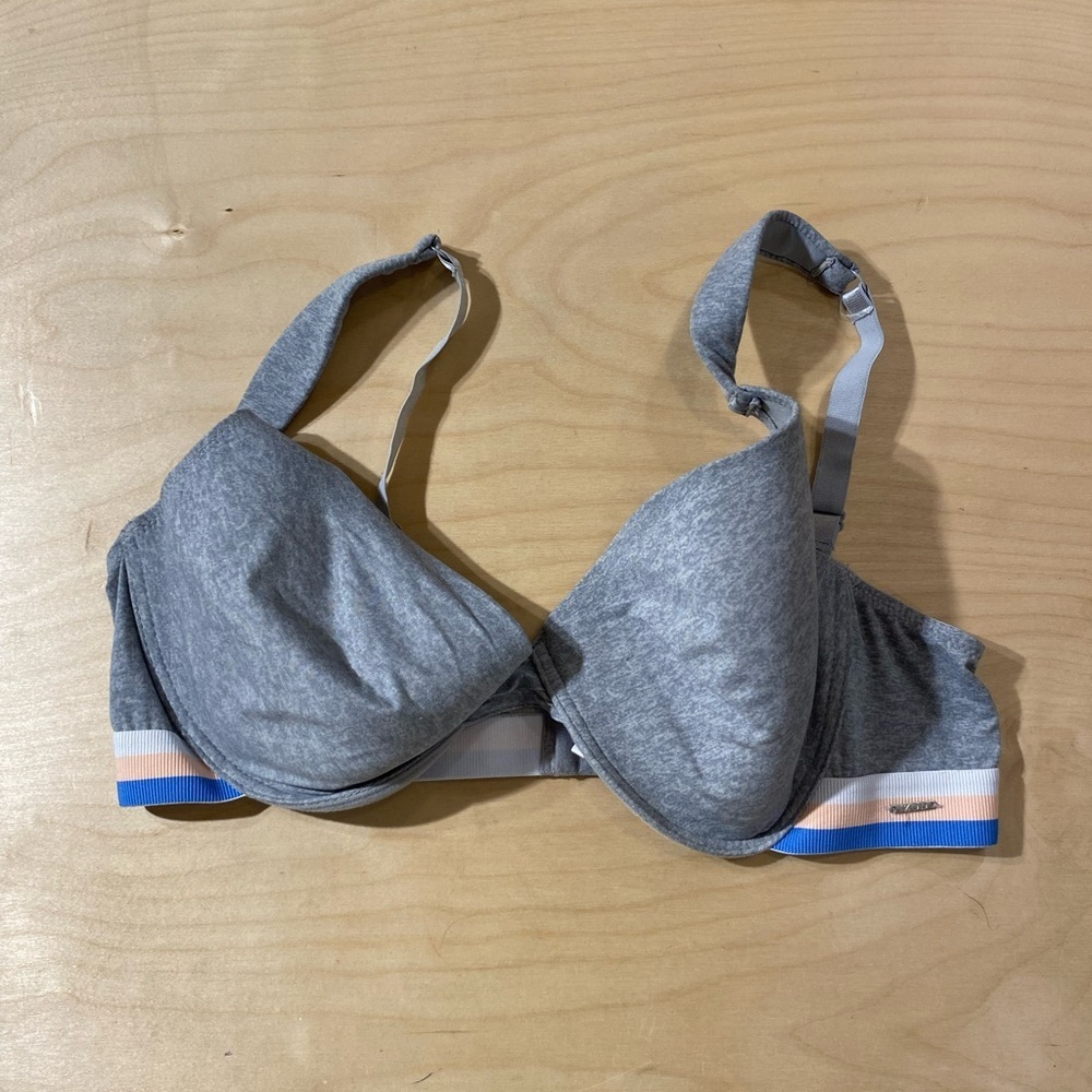 IZOD Gray Women's Bra 42 DD (MM)